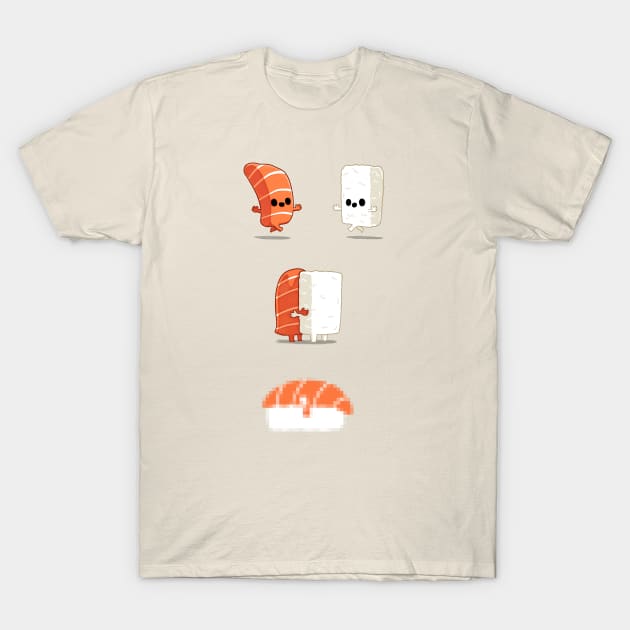 Sushi is love T-Shirt by Naolito